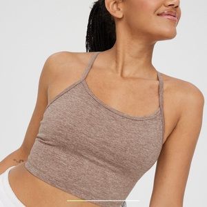 OFFLINE By Aerie The Hugger Longline Racerback Sports Bra